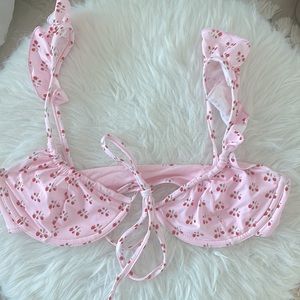 Frankies Cherry Bikini Top